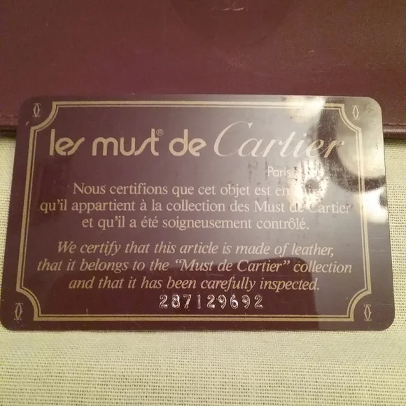 Rare Vintage Cartier Wallet